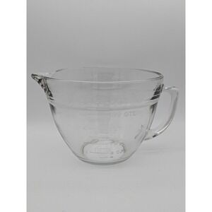 Anchor Hocking 2 Qt 8 Cup Glass Measuring Cup Mixing Bowl 2000mL Pour Spout USA